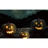 Comercio Exterior Tela de Fondo de Halloween Calavera Esqueleto Linterna de Calabaza Patio Exterior Decoración Escena Diseño Accesorios Se Puede Personalizar