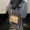 Bolso Bandolera Niche Texturizado Versátil para Viajes de Mujer 2025 Primavera Nuevo Bolso Bandolera Retro Pequeño Cuadrado para Mujer