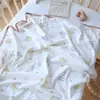 Algodão penteado malha wrap para bebê recém-nascido toalha wrap simples toalha de embrulhar para bebê recém-nascido suprimentos para sala de parto toalha wrap atacado