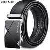 Ceali Kievr Nueva Cinturón para Hombre Cuero Sintético Hebilla Automática Moda Negocios Versátil Venta al por Mayor Dropshipping