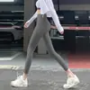Calça de Yoga de Lã para Primavera, Cintura Alta, Levanta Bumbum para Mulheres, Legging de Ginástica Peach Butt, Roupa Esportiva de Treino Justa
