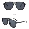 Gafas de Sol de Moda Transfronterizas Europeas y Americanas para Mujer 2026 Gafas de Sol con Doble Puente Gafas de Sol de Aviador Retro de Venta Caliente Transfronterizas