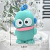Llavero de Coche de Dibujos Animados Sanrio Adornos Colgantes Kulomi Pegatinas para Refrigerador DIY Gashapon Caja Sorpresa Muñeca Colgante para Mochila Escolar