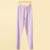 Pantalones largos para mujer 2023 Nuevo de terciopelo con interior forrado de felpa pantalones cálidos para estudiantes pantalón artefacto para uniforme escolar