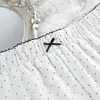 Pijama Calça Suspensório de Bolinhas Tricotado, Conjunto de Duas Peças Solto e Confortável, Novo Estilo Europeu e Americano Primavera e Verão 2026 Roupa de Casa para Mulheres