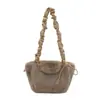 Bolsa Quente Peluda para Mulheres 2025 Outono e Inverno Nova Bolsa Peluda Fashion Versátil Bolsa de Ombro Transversal Satchel Bolsa de Pelúcia