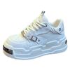 Zapatos Europeos para Hombre Transfronterizos, Zapatos Blancos, Tenis de Moda de Suela Gruesa, Zapatos de Plataforma para Aumentar la Altura, Zapatos Casuales de Moda