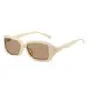 2026 Nuevas Gafas de Sol de Moda Cuadradas Transfronterizas Europeas y Americanas Casuales Simples Rectangulares Versátiles Gafas de Sol Decorativas Florales