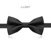Homens Bow Tie Casamento Noivo Melhor Homem Terno Camisa Borgonha Preto Britânico Estilo Coreano Laço