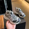 Nuevos Zapatos Deportivos Infantiles 2026 para Niños y Niñas, Malla con Felpa, Zapatos tipo 'Dad Shoes', Botón Giratorio, Zapatos para Correr, para Niños Mayores, Modernos