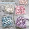 Belleza de uñas pieza de concha natural color fragmento irregular color mágico Aurora ultradelgada concha de agua dulce lentejuelas para uñas set caja lote