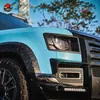 Adecuado para Land Rover Defender Mejora y Modificación Pantalla de Lámpara de Fibra de Carbono Seca Kit de Modificación de Coche Precio de Venta Directa de Fábrica Descuento