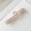 Ácido Acético Joyería Lazo Lindo Pinza de Pico de Pato Pinza Pequeña Flequillo Pinza Lateral Tocado Accesorios para el Cabello Pasador