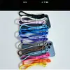 Cordão ajustável para celular, pulseira de pulso colorida trançada, corrente de telefone anti-perda, unissex, fecho de silicone
