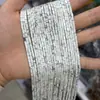 Cuentas rectangulares de piedra natural de 2*4 mm, piezas rectangulares pequeñas, componentes de joyería semiacabados en forma de tira larga, directo del fabricante