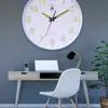 Reloj de Pared Luminoso de Moda para Dormitorio Silencioso Creativo Reloj de Sala de Estar Reloj de Cuarzo para el Hogar de Lujo Accesible Reloj Luminoso Reloj de Pared
