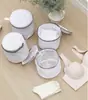 Saco Dobrável para Lavar Sutiã com Estrutura de Suporte, Saco de Lavagem de Roupas Íntimas de Malha Anti-Deformação para Máquina de Lavar