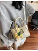 Bolsos para Mujer 2025 Nuevo Bolso Cruzado de Aspecto Elegante para el Trabajo de Moda Bolso de Cesta de Verduras para Mujer Hombro Portátil Cubo