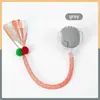Pelota automática para gato resistente a mordeduras transfronteriza juguete para gato pelota auto-hi artefacto para aliviar el aburrimiento con cuerda suministros para mascotas pelota saltarina dios