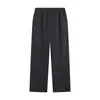 26 Calças de Moletom Casuais Masculinas Super Confortáveis de Cor Sólida para Outono, Calças de Outono Elásticas de Pernas Retas Largas para Business Casual