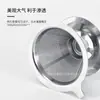 Fábrica de Origem Aço Inoxidável Filtro de Café de Camada Dupla Gotejador de Café, Sem Necessidade de Papel Filtro, Suporta Filtros Personalizados para Preparo Manual