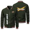 Logo Personalizado Comércio Exterior Transfronteiriço Tendência Roupas de Trabalho Roupa de Trabalho Top Jaqueta Fina Jaqueta com logo de Carro Casaco Jaqueta Masculina