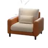 Sofá individual retro, sofá pequeño para apartamentos pequeños, sofá de sala de estar, sofá de oficina moderno, sofá cómodo y relajante