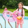 Asiento Animal Inflable de PVC Anillo de Natación para Niños Anillo de Natación Animal Engrosado Asiento de Tigre Tortuga Animal Yate Pequeño