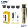 Kemei Cortapelos Eléctrico Recortador Km-427 Cortapelos de Aceite para Diseño de Cabeza Pantalla Digital Profesional Salón Cortapelos Eléctrico Venta al por Mayor