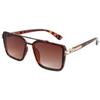 Europeu e americano retro metal quadrado óculos de sol moda masculina estilo coreano óculos de sol ins Wind Net vermelho mesmo comércio exterior transfronteiriço atacado