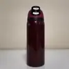 En Stock Owala Taza de Fruta de Color Sólido Amazon Nueva Taza de Doble Bebida Aislada al Vacío Botella de Agua Deportiva Portátil para Exteriores
