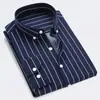 Exportación Transfronteriza Ebay Aliexpress Amazon Camisa de Manga Larga para Hombre Estilo Coreano Ajustada Tendencia Casual Camisa a Rayas