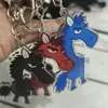 Explosões Coelho Rex Pelo Pato Pequeno Bola de Carvão Chaveiro Pingente Elfo Desenho Animado Pingente Bolsa Pelúcia Pequeno Pingente