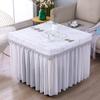 Mantel de Cuero, Estilo Moderno, para Uso Doméstico en la Sala de Estar, Mantel para Mesa de Centro, Impermeable, Resistente al Aceite, No Lavable, Cubierta Completa, Cubierta de Cuero Tipo Dividido