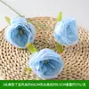 Flores Artificiales Flor Azul Materiales Boda Salón de Bodas Decoración del Hogar Rosas Artificiales Flores Falsas Flores de Plástico Venta al por Mayor