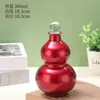 Botella de Agua Simple con Forma de Calabaza, Botella para Fermentar Vino, Botella para Bebidas de Té con Leche, Jarra de Vidrio para Vino, Set de Vino Portátil para Hogar y Exterior, Botella Portátil