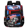 Mochila Escolar Transfronteiriça 2026 Bolsa Espacial Infantil com Carga Reduzida Integrada e Proteção da Coluna Mochila 3D de Desenho Animado para Idades 6-8