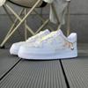 Gancho de Sapato Branco Nk Airforce1 Amuletos da Sorte Fivela de Sapato com Corrente Igual Fivela de Cadarço