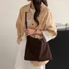 Bolso Tote Casual Debajo del Brazo 2026 Nuevo Vintage Gamuza Suave Piel Genuina Bolso Cubo para Mujer Gran Capacidad Bolso Cruzado para Viajar