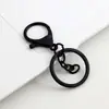 Llavero Cadena de Cuatro Secciones Colgante Juego de Tres Piezas Accesorios para Joyería DIY Materiales Hechos a Mano Pinza de Langosta de 30mm Llavero con Forma de 8