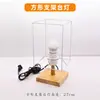Lámpara de Mesa de Noche Minimalista Moderna Escandinava Led Creativa Ins Lámpara de Dormitorio de Estudio Popular Douyin Lectura Decorativa Lámpara de Mesa
