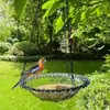 Alimentador de pájaros para jardín de balcón al aire libre más vendido transfronterizo, bebedero para pájaros colgante, decoración de patio, bebedero creativo, estilo colgante