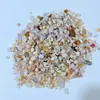 Grava de Cristal Natural al por Mayor Cristal Blanco Citrino Amatista Cristal Rosa Piedra Desmagnetizante Piedra Pulida Piedra Pulida