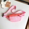 Bolsa Pequena Infantil Color-Blocking 2026 Super Tendência, Bolsa Transversal Estilosa para Meninos, Bolsa de Cintura Marca de Moda Esportiva, Bolsa de Peito para Meninas