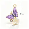 Accesorios para Joyería DIY de Venta Caliente Transfronteriza Mariposa Cepillada Degradada Joyería DIY de Dibujos Animados de Alta Calidad Accesorios para Joyería DIY