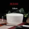 Plato hondo de cerámica directo de fábrica para hotel con base de bandeja de roble plato taza pequeña taza pequeña para hornear tazón para pudín