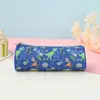 Bolsa de Lápices de Cuero Linda de Dibujos Animados Estilo Coreano Bolsa de Papelería para Estudiantes Bolsa de Lápices de Papelería Gigante Bolsa de Papelería Creativa con Cremallera