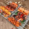 Modelo Barbacoa Alitas de Pollo Olla Caliente Brochetas de Barbacoa Comida Falsa Decoración Sensorial Decoración de Comida Atrezo Brochetas a la Parrilla