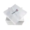 Servilletas Blancas para Llevar de Restaurante Servilletas de Papel Desechables de Hotel Servilletas Cuadradas Impresas para Cafetería de Té con Leche 230 Doble Color