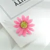 Ramo de Margaritas Artificiales para Bodas, Decoraciones de Flores de Seda al por Mayor, Accesorios para el Cabello, Accesorios para Fotografía, Abanicos Decorativos Florales Hechos a Mano